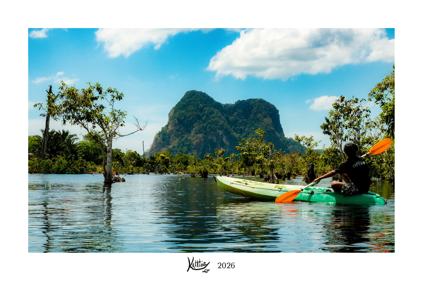 Archival mini photo print