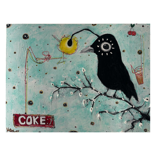 Visions between realities No.3: Coke Crow